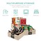 Best Choice Products Set of 4 13in Woven Water Hyacinth Pantry Baskets w/ Chalkboard Label, Chalk Marker